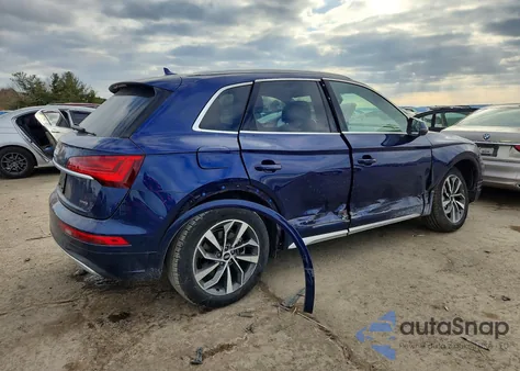2021 Audi Q5 Premium Plus from USA, damaged, VIN WA1BAAFY5M2062510